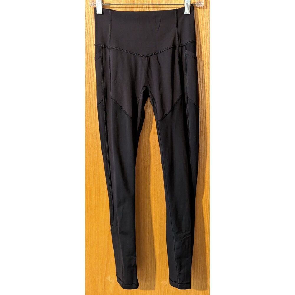 Lululemon All The Right Places II 28" black leggings ladies size 6